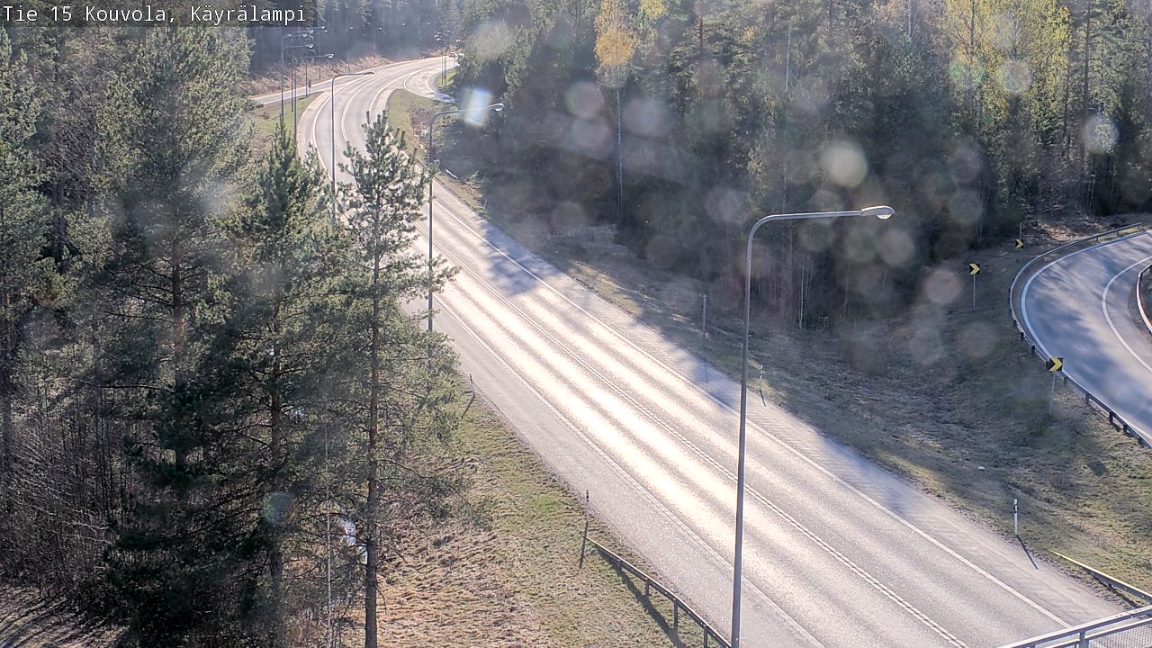 Kelikamerat Kuva Tie 15 Kouvola, Käyrälampi, Kouvola, Kymenlaakso