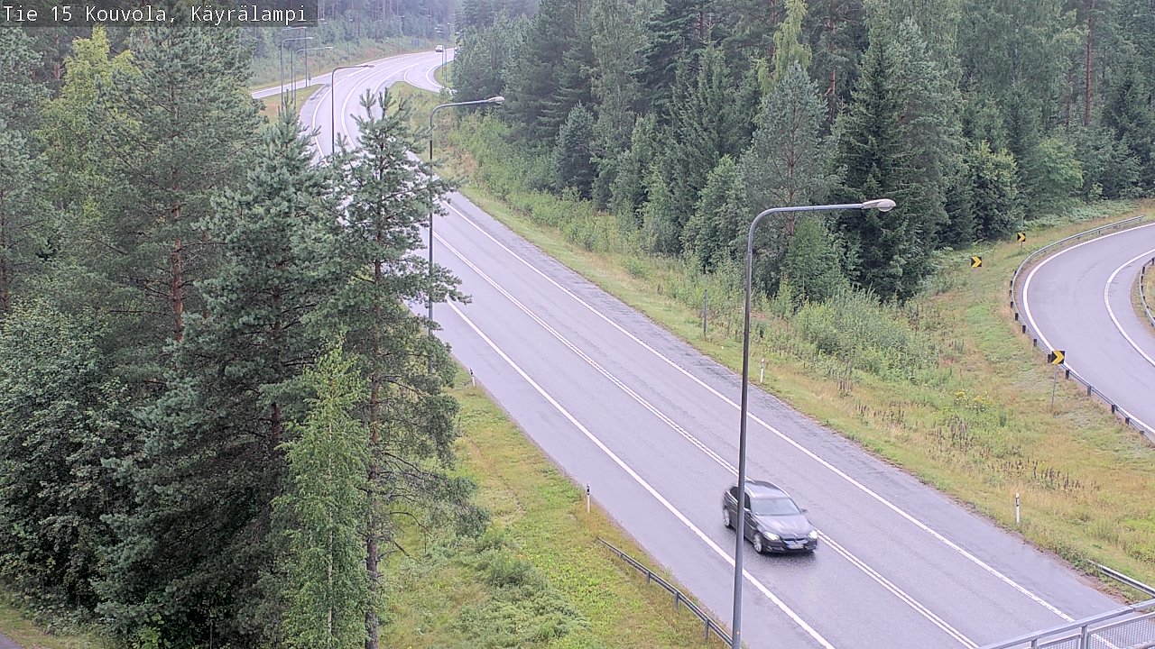 Kelikamerat Kuva Tie 15 Kouvola, Käyrälampi, Kouvola, Kymenlaakso