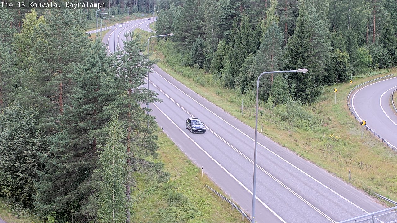 Kelikamerat Kuva Tie 15 Kouvola, Käyrälampi, Kouvola, Kymenlaakso