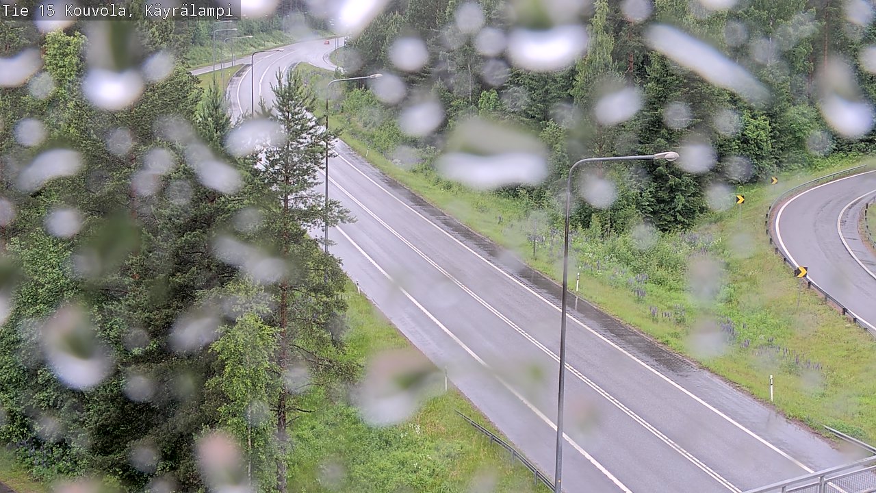 Kelikamerat Kuva Tie 15 Kouvola, Käyrälampi, Kouvola, Kymenlaakso
