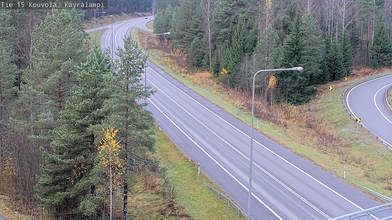 Kelikamerat Kuva Tie 15 Kouvola, Käyrälampi, Kouvola, Kymenlaakso