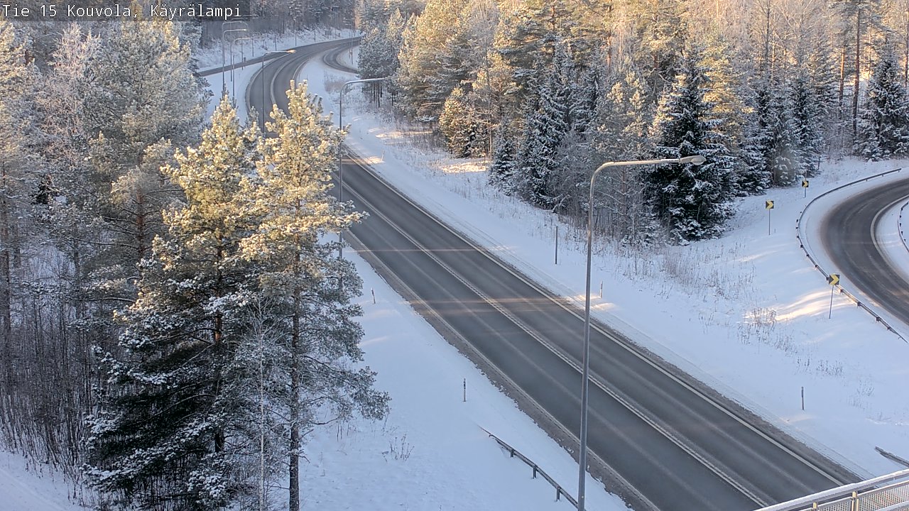 Kelikamerat Kuva Tie 15 Kouvola, Käyrälampi, Kouvola, Kymenlaakso