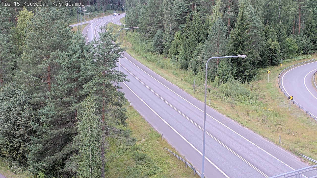 Kelikamerat Kuva Tie 15 Kouvola, Käyrälampi, Kouvola, Kymenlaakso