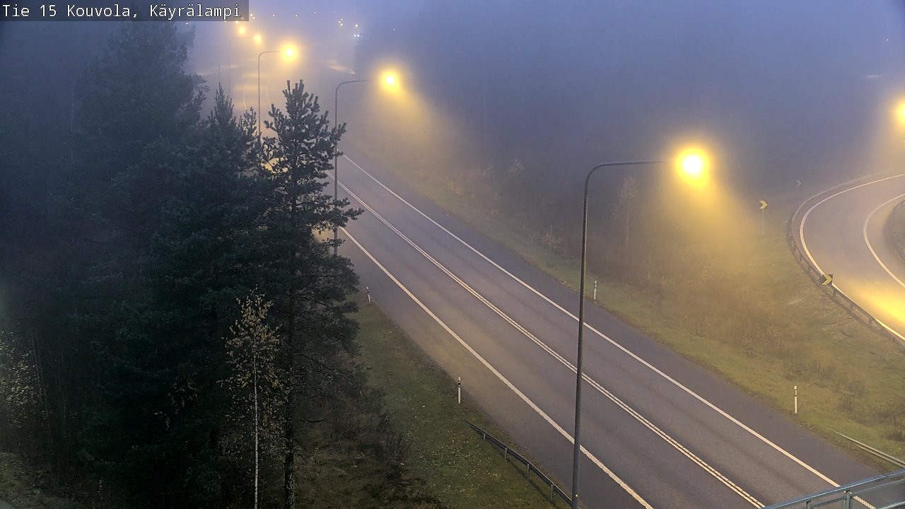 Kelikamerat Kuva Tie 15 Kouvola, Käyrälampi, Kouvola, Kymenlaakso