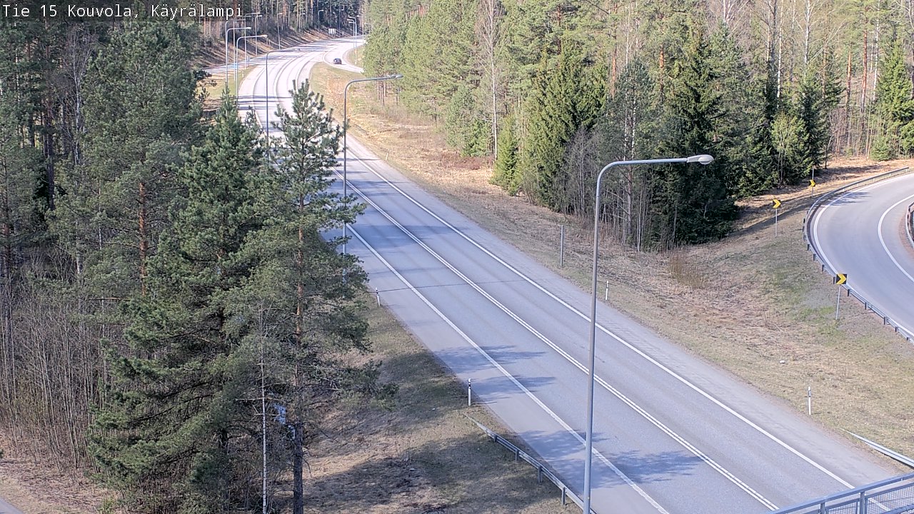 Kelikamerat Kuva Tie 15 Kouvola, Käyrälampi, Kouvola, Kymenlaakso
