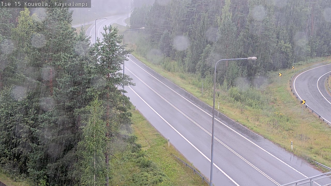 Kelikamerat Kuva Tie 15 Kouvola, Käyrälampi, Kouvola, Kymenlaakso