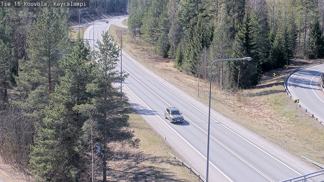 Kelikamerat Kuva Tie 15 Kouvola, Käyrälampi, Kouvola, Kymenlaakso
