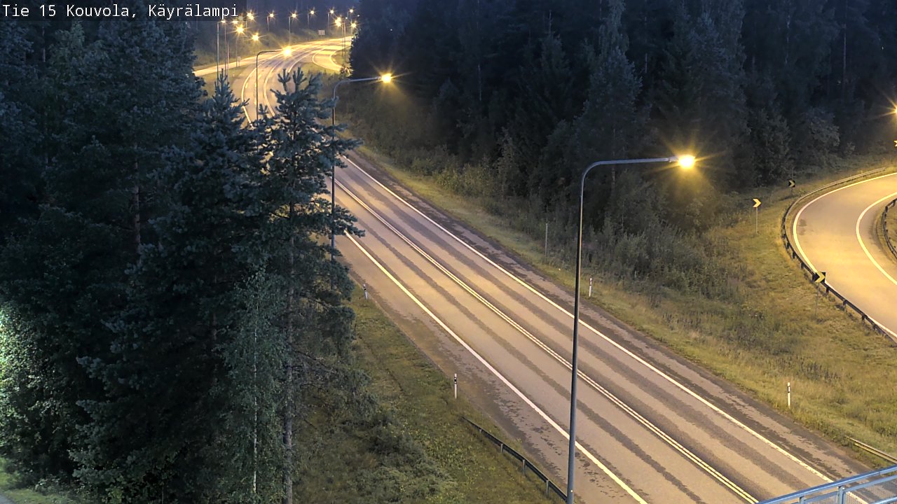 Kelikamerat Kuva Tie 15 Kouvola, Käyrälampi, Kouvola, Kymenlaakso