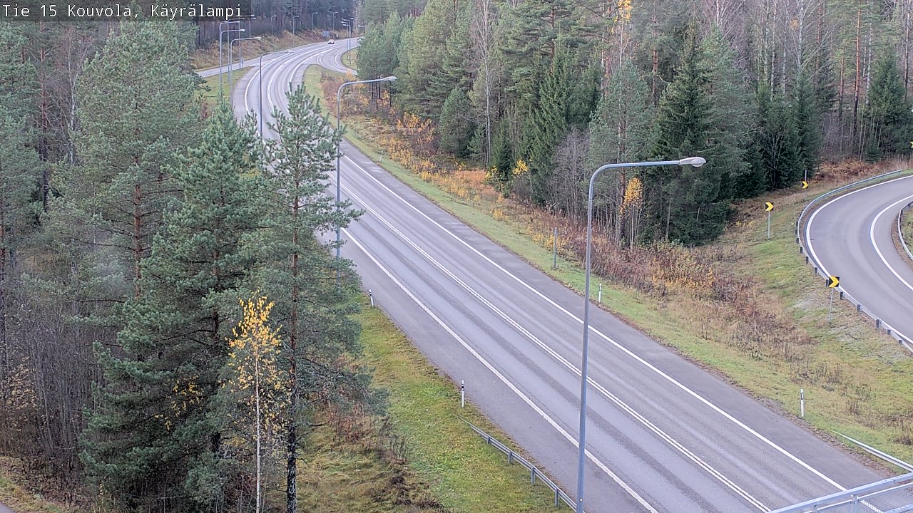 Kelikamerat Kuva Tie 15 Kouvola, Käyrälampi, Kouvola, Kymenlaakso