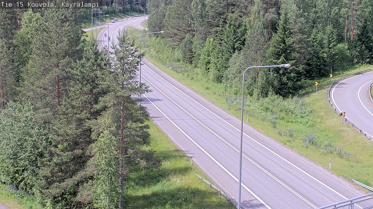 Kelikamerat Kuva Tie 15 Kouvola, Käyrälampi, Kouvola, Kymenlaakso
