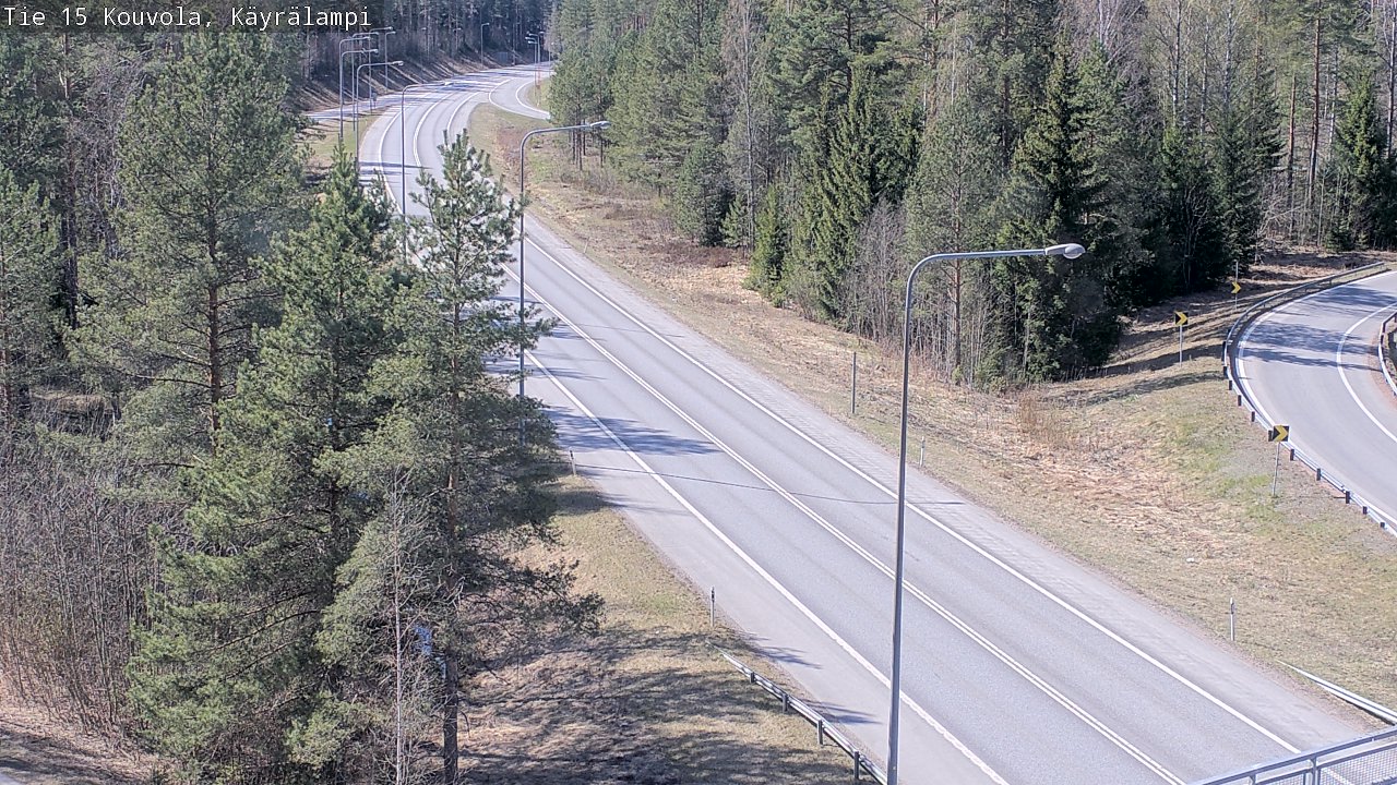 Kelikamerat Kuva Tie 15 Kouvola, Käyrälampi, Kouvola, Kymenlaakso