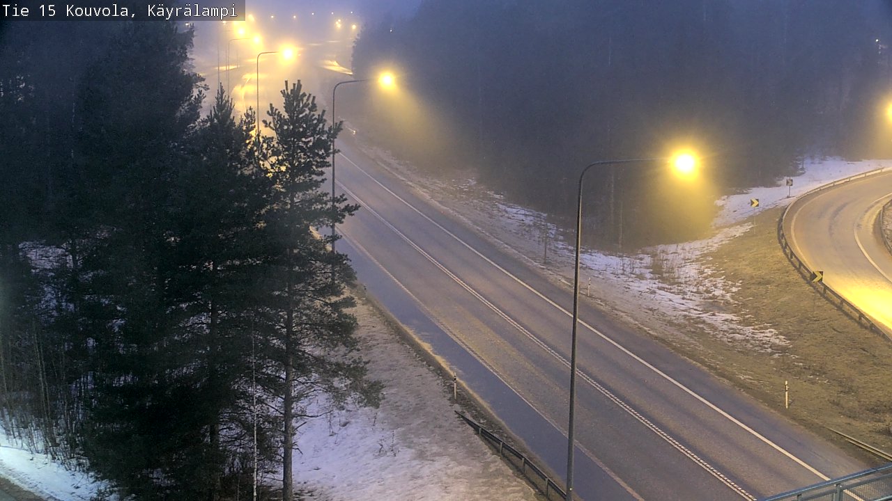 Kelikamerat Kuva Tie 15 Kouvola, Käyrälampi, Kouvola, Kymenlaakso