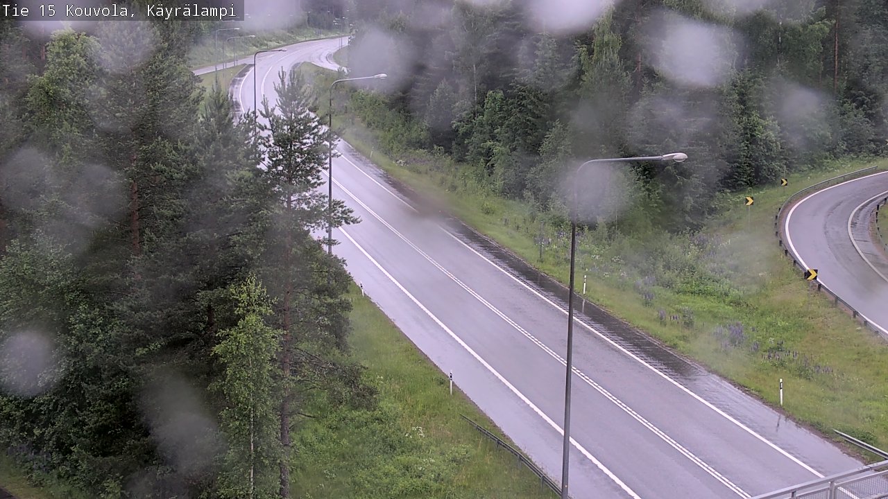 Kelikamerat Kuva Tie 15 Kouvola, Käyrälampi, Kouvola, Kymenlaakso