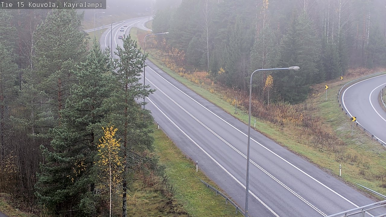 Kelikamerat Kuva Tie 15 Kouvola, Käyrälampi, Kouvola, Kymenlaakso