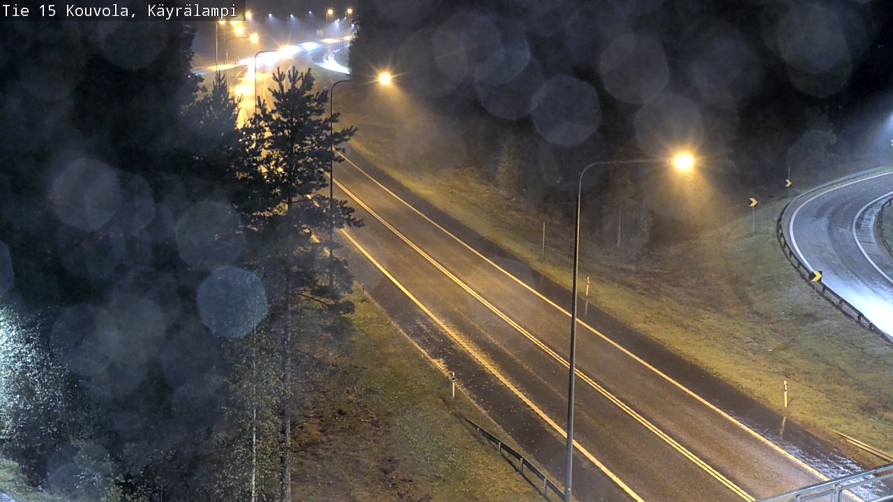 Weather Camera Image Road 15 Kouvola, Käyrälampi, Kouvola, Kymenlaakso