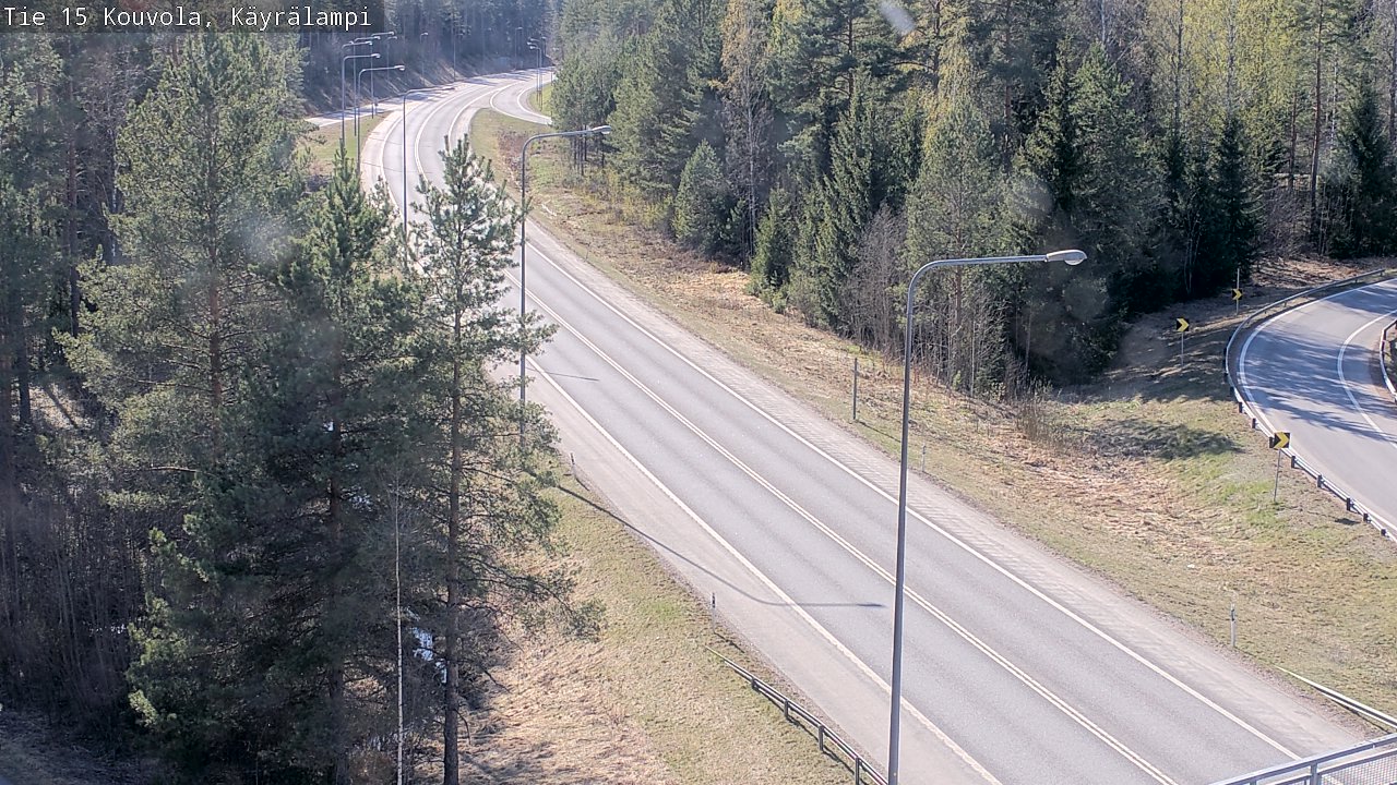Kelikamerat Kuva Tie 15 Kouvola, Käyrälampi, Kouvola, Kymenlaakso
