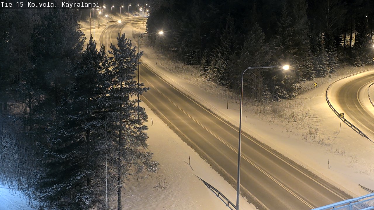 Kelikamerat Kuva Tie 15 Kouvola, Käyrälampi, Kouvola, Kymenlaakso