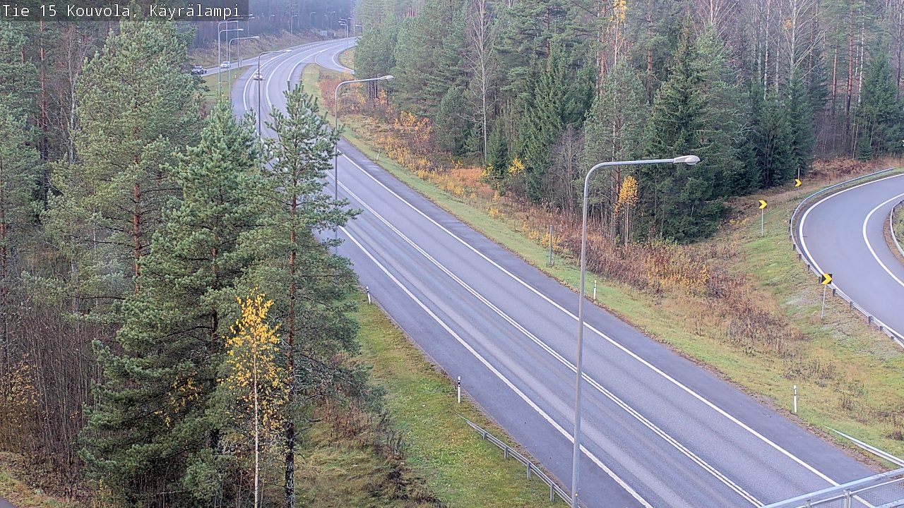 Kelikamerat Kuva Tie 15 Kouvola, Käyrälampi, Kouvola, Kymenlaakso