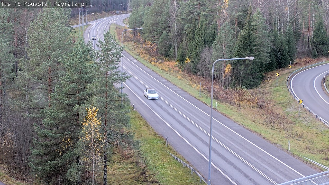 Kelikamerat Kuva Tie 15 Kouvola, Käyrälampi, Kouvola, Kymenlaakso