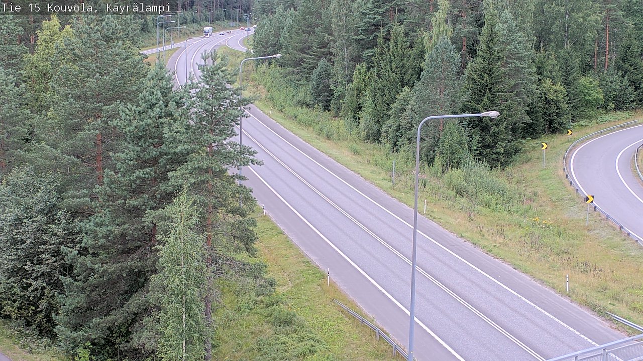 Kelikamerat Kuva Tie 15 Kouvola, Käyrälampi, Kouvola, Kymenlaakso