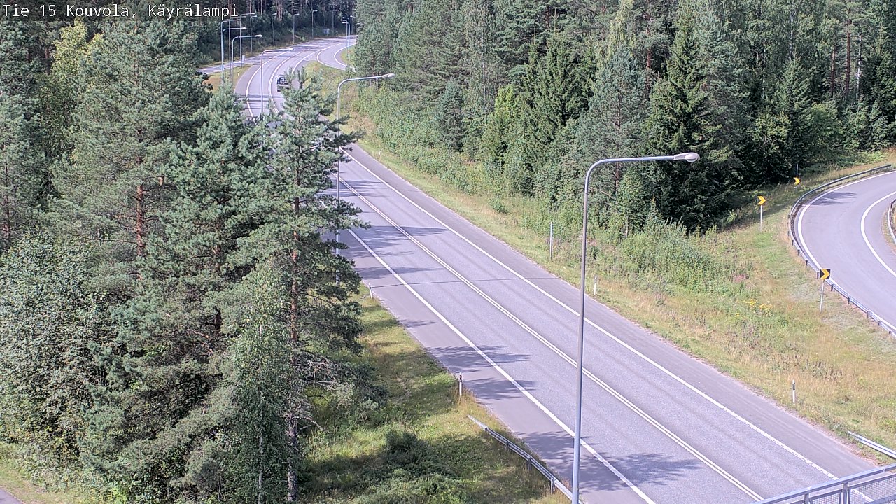 Kelikamerat Kuva Tie 15 Kouvola, Käyrälampi, Kouvola, Kymenlaakso