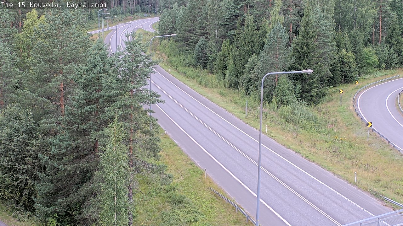 Kelikamerat Kuva Tie 15 Kouvola, Käyrälampi, Kouvola, Kymenlaakso