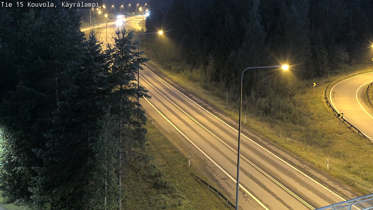 Kelikamerat Kuva Tie 15 Kouvola, Käyrälampi, Kouvola, Kymenlaakso