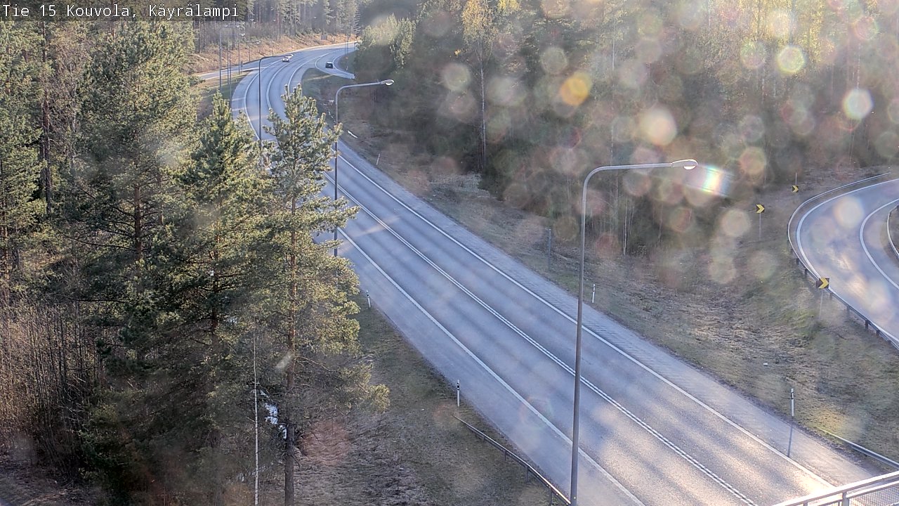 Kelikamerat Kuva Tie 15 Kouvola, Käyrälampi, Kouvola, Kymenlaakso