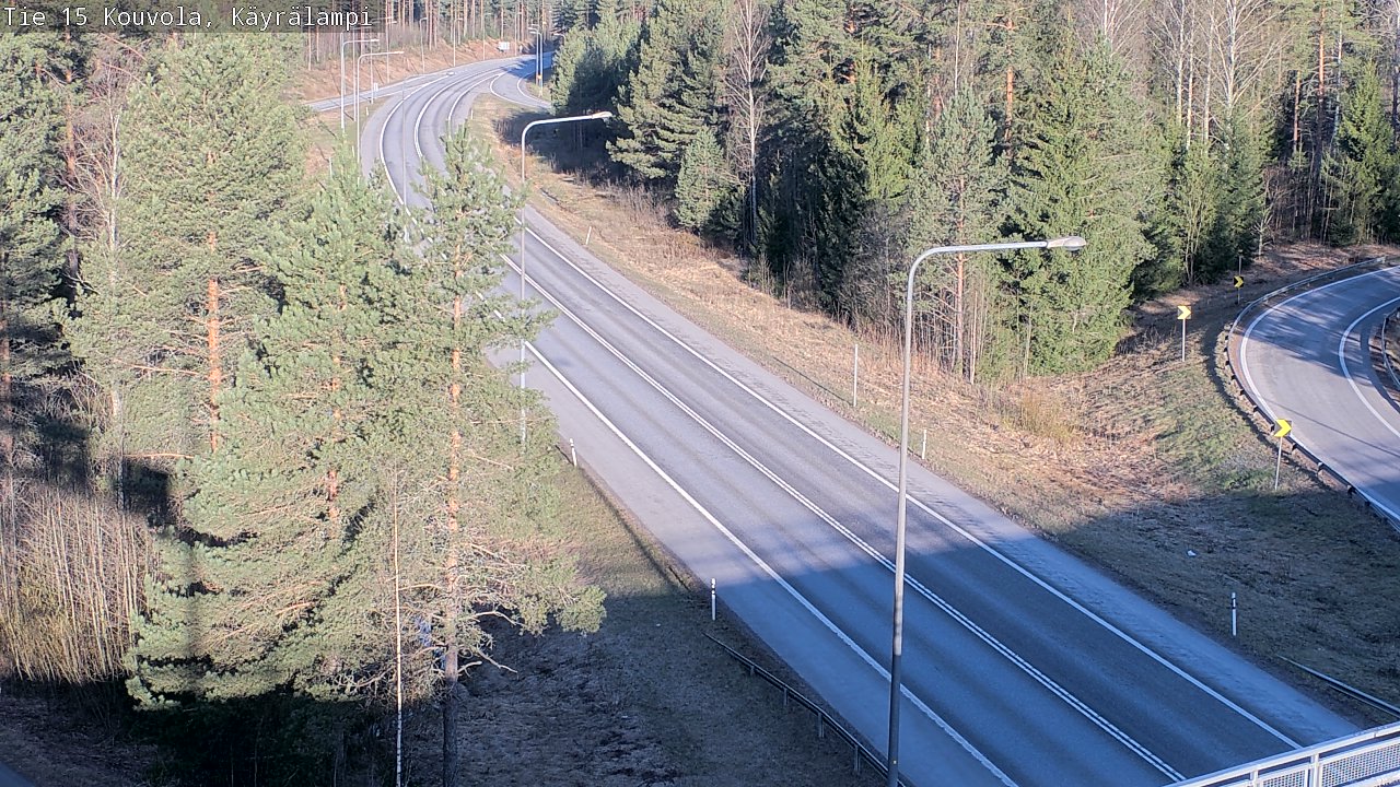 Kelikamerat Kuva Tie 15 Kouvola, Käyrälampi, Kouvola, Kymenlaakso