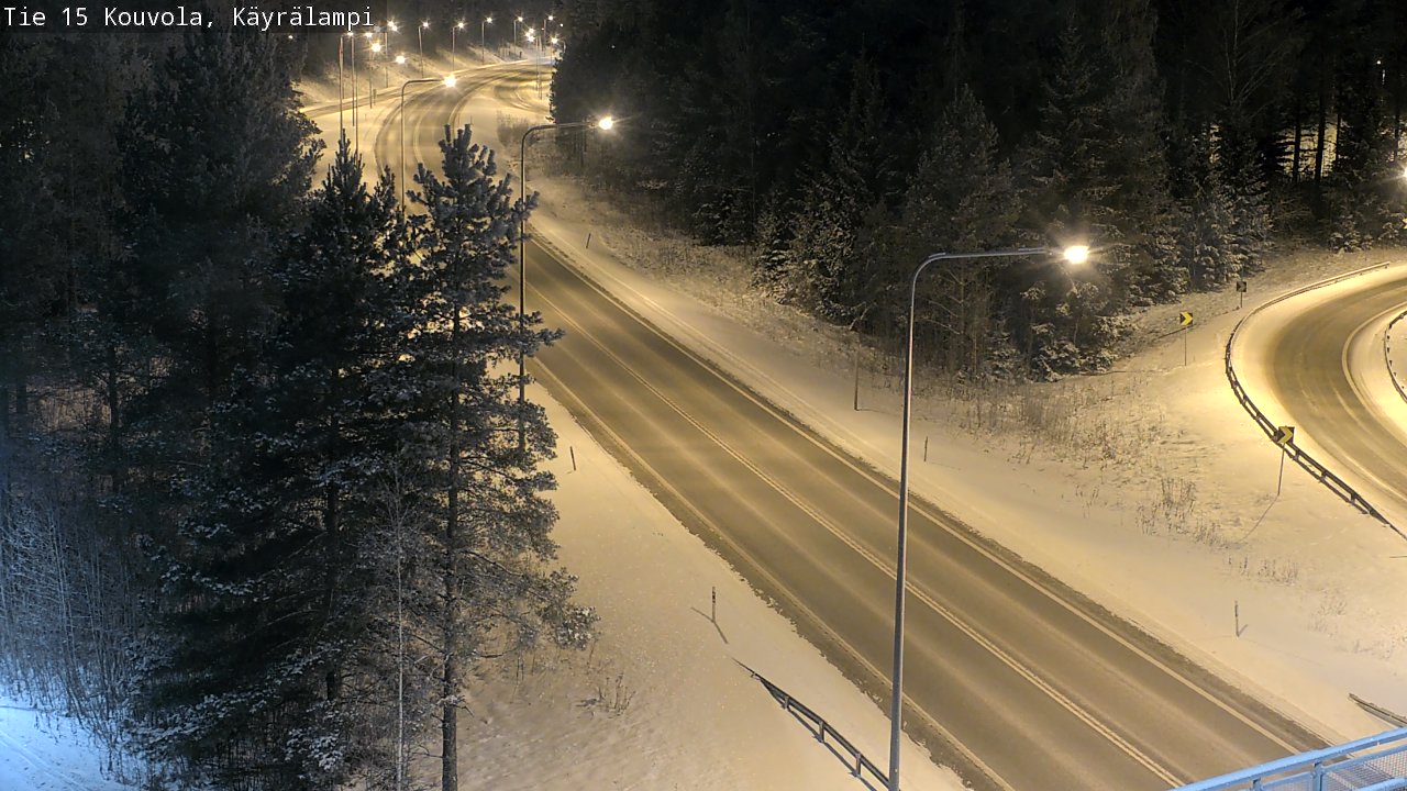 Kelikamerat Kuva Tie 15 Kouvola, Käyrälampi, Kouvola, Kymenlaakso