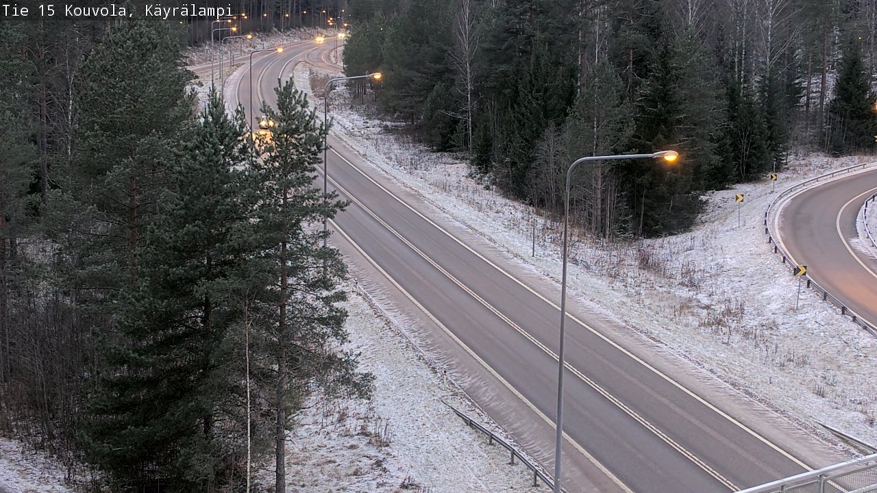 Kelikamerat Kuva Tie 15 Kouvola, Käyrälampi, Kouvola, Kymenlaakso