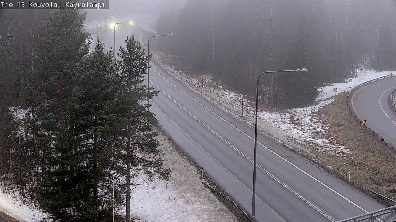 Kelikamerat Kuva Tie 15 Kouvola, Käyrälampi, Kouvola, Kymenlaakso