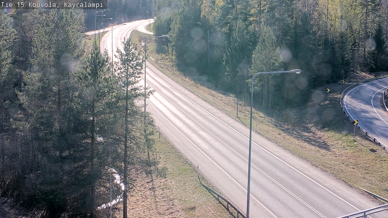 Kelikamerat Kuva Tie 15 Kouvola, Käyrälampi, Kouvola, Kymenlaakso