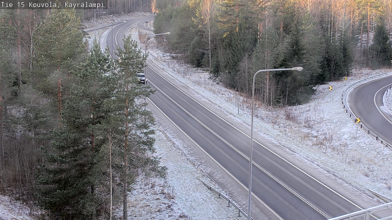 Kelikamerat Kuva Tie 15 Kouvola, Käyrälampi, Kouvola, Kymenlaakso
