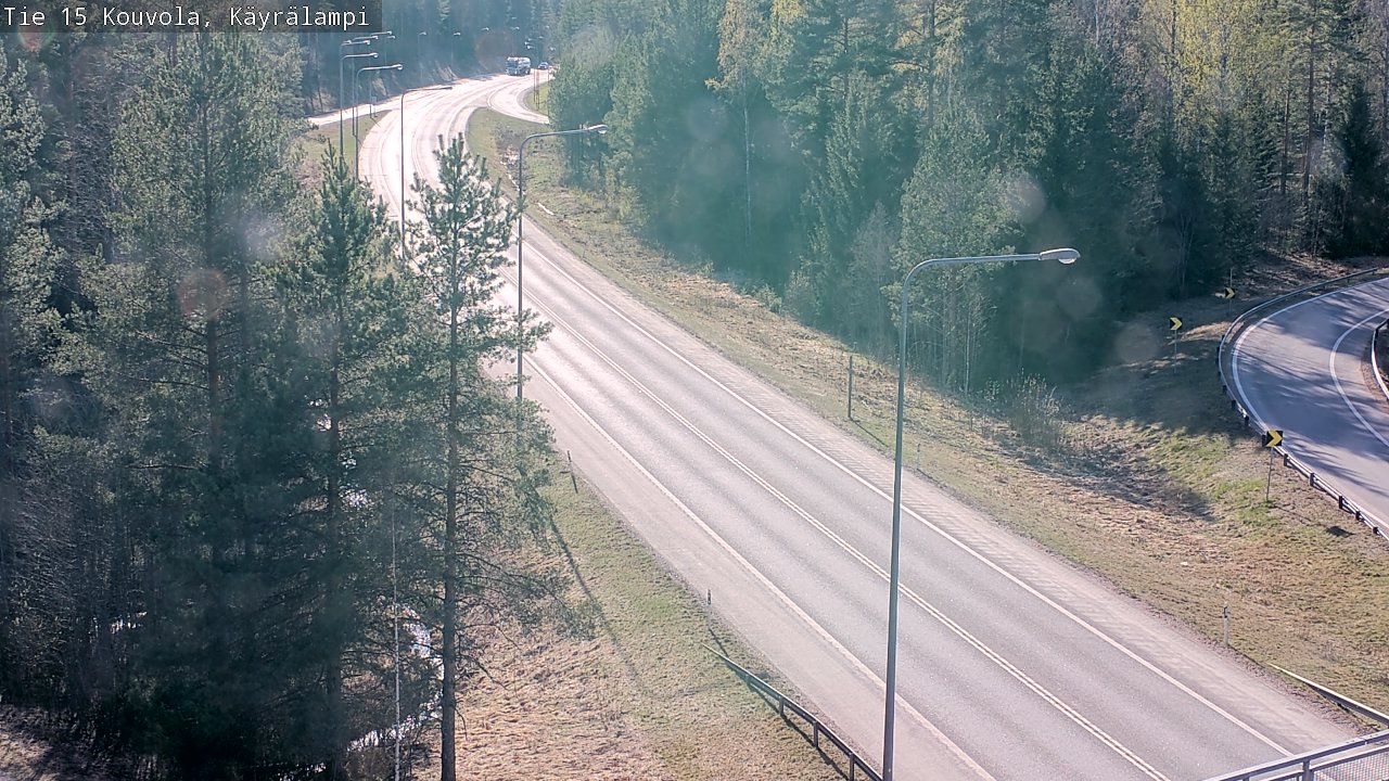Kelikamerat Kuva Tie 15 Kouvola, Käyrälampi, Kouvola, Kymenlaakso