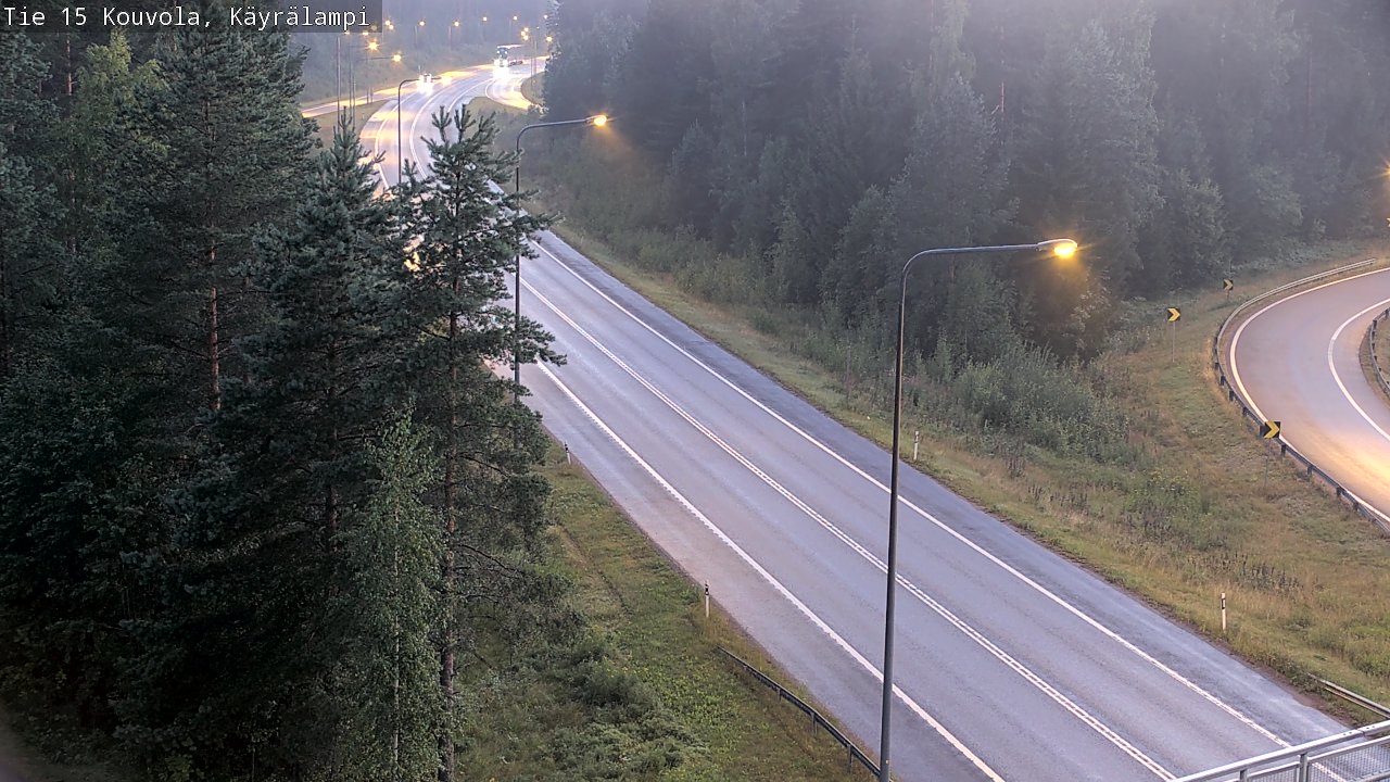 Kelikamerat Kuva Tie 15 Kouvola, Käyrälampi, Kouvola, Kymenlaakso