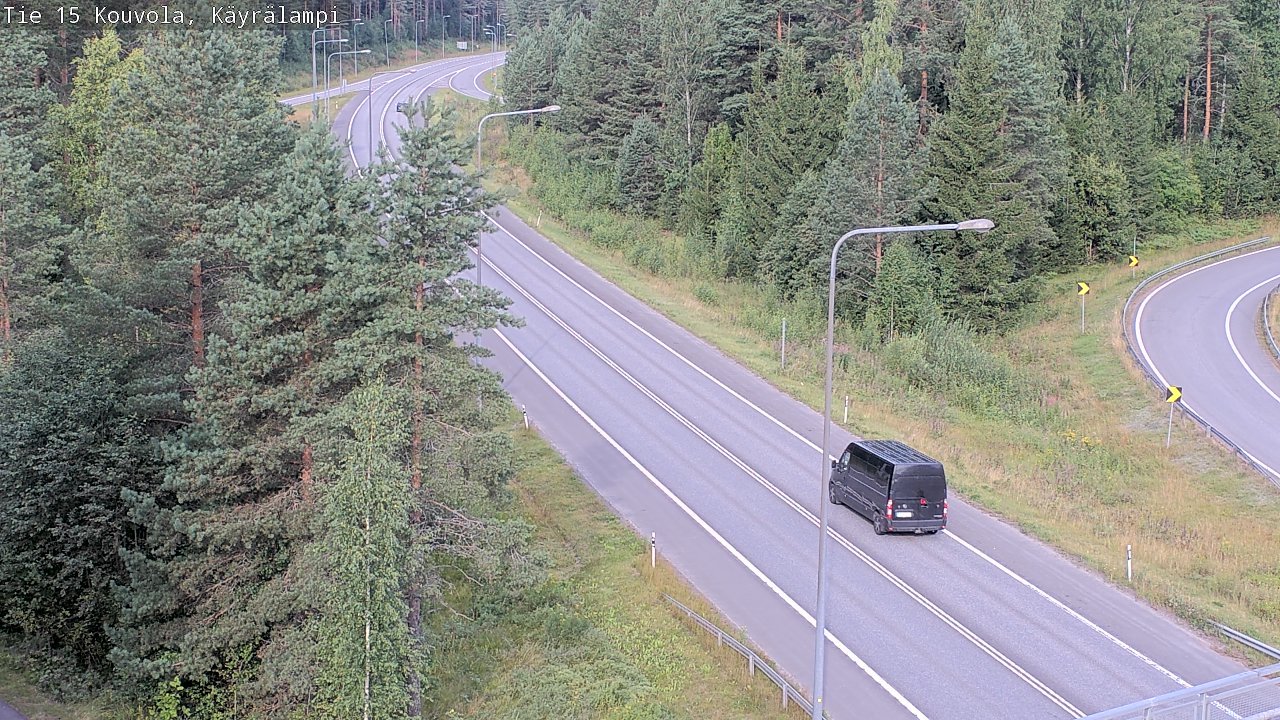 Kelikamerat Kuva Tie 15 Kouvola, Käyrälampi, Kouvola, Kymenlaakso