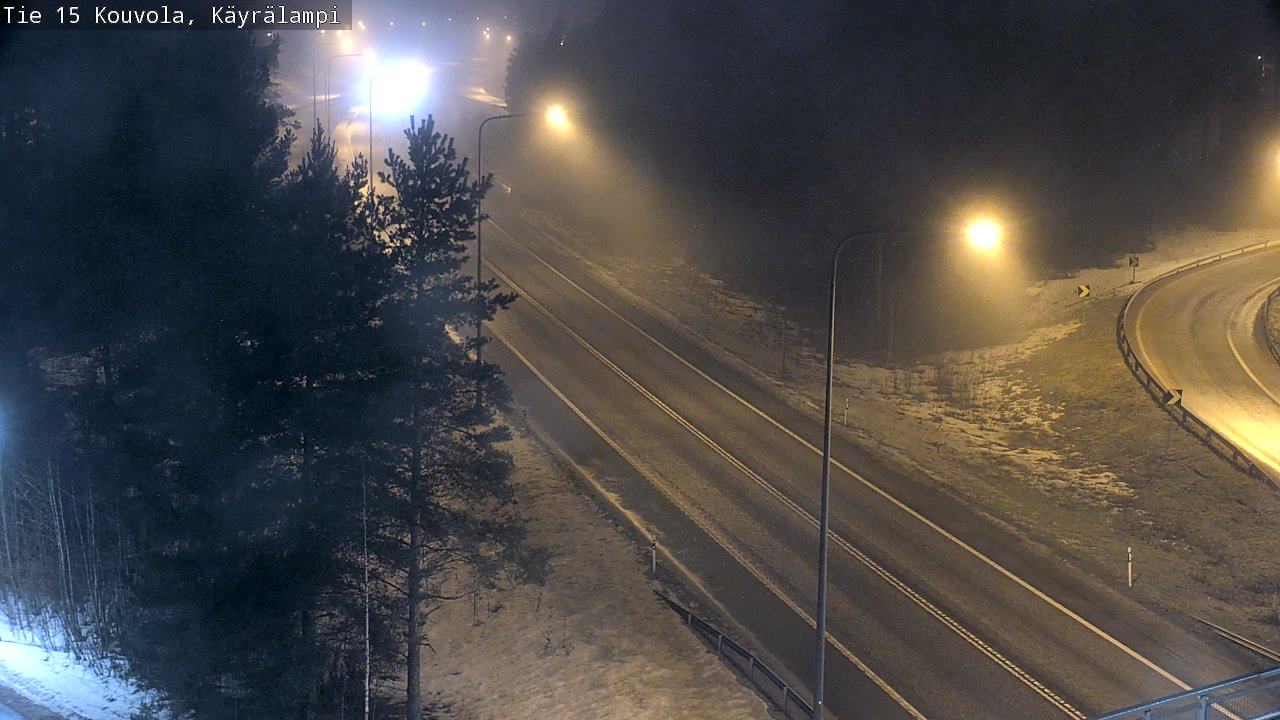 Kelikamerat Kuva Tie 15 Kouvola, Käyrälampi, Kouvola, Kymenlaakso