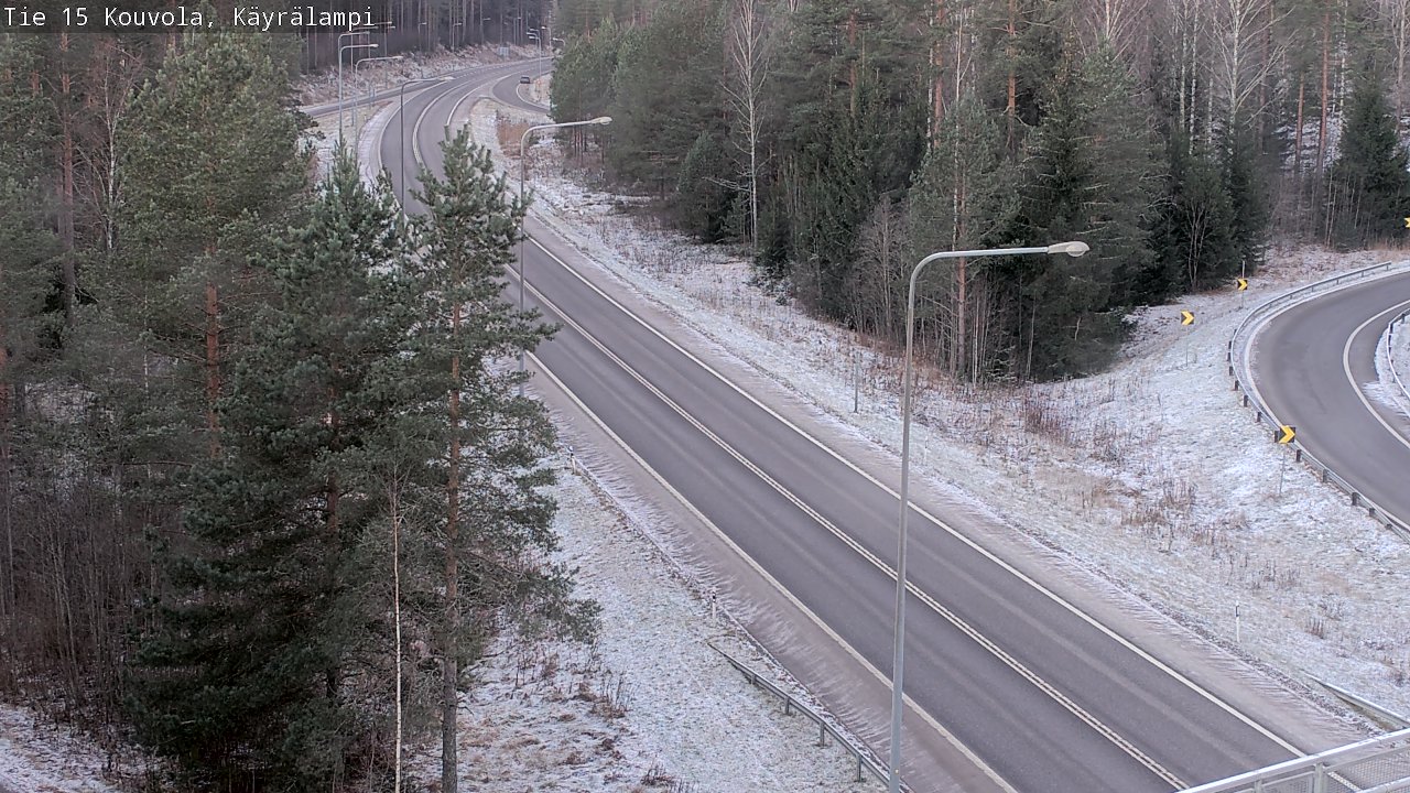 Kelikamerat Kuva Tie 15 Kouvola, Käyrälampi, Kouvola, Kymenlaakso