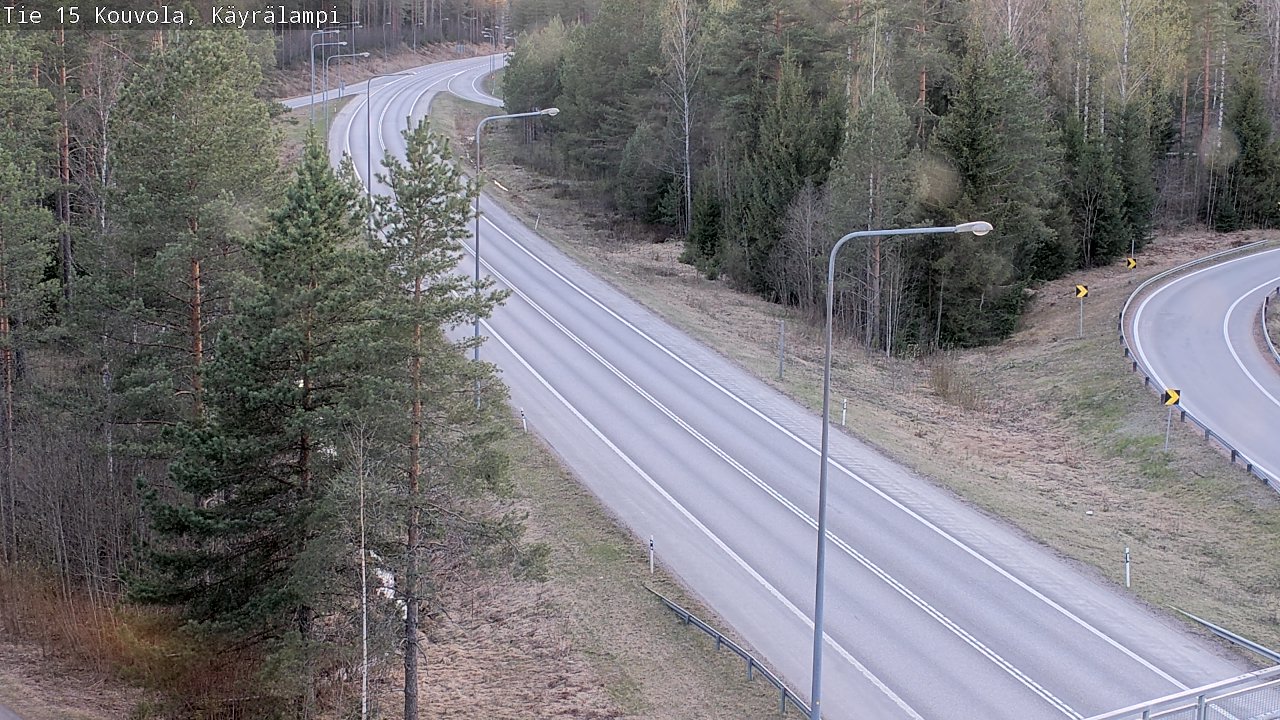 Kelikamerat Kuva Tie 15 Kouvola, Käyrälampi, Kouvola, Kymenlaakso