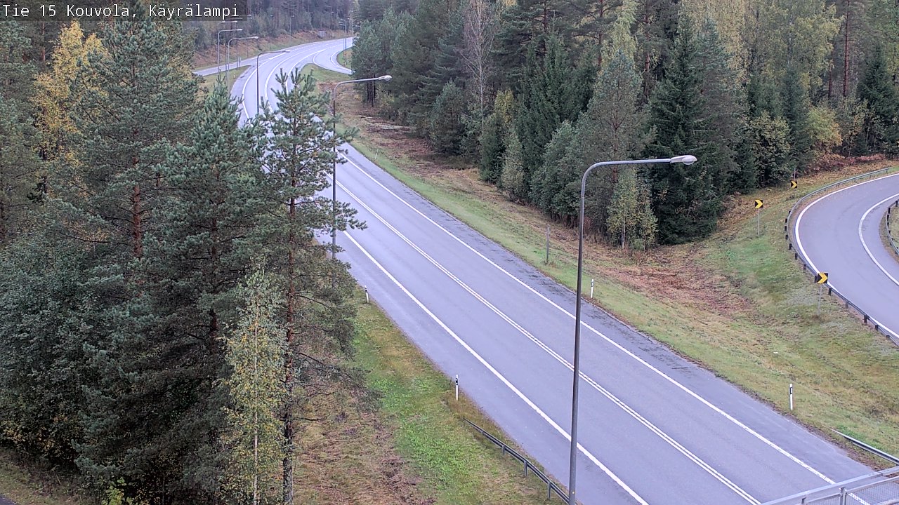 Kelikamerat Kuva Tie 15 Kouvola, Käyrälampi, Kouvola, Kymenlaakso