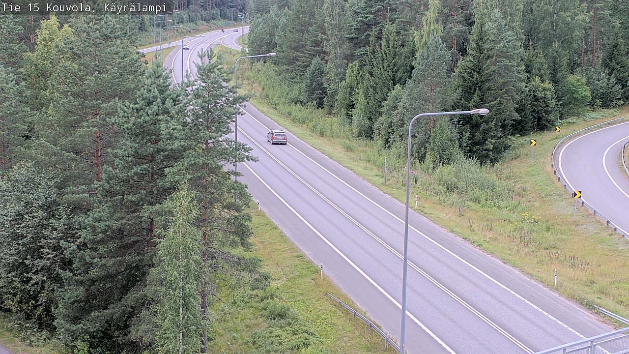 Kelikamerat Kuva Tie 15 Kouvola, Käyrälampi, Kouvola, Kymenlaakso