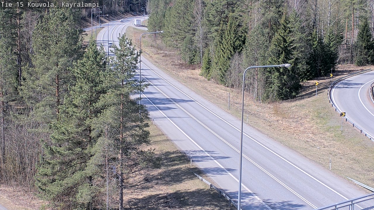 Kelikamerat Kuva Tie 15 Kouvola, Käyrälampi, Kouvola, Kymenlaakso