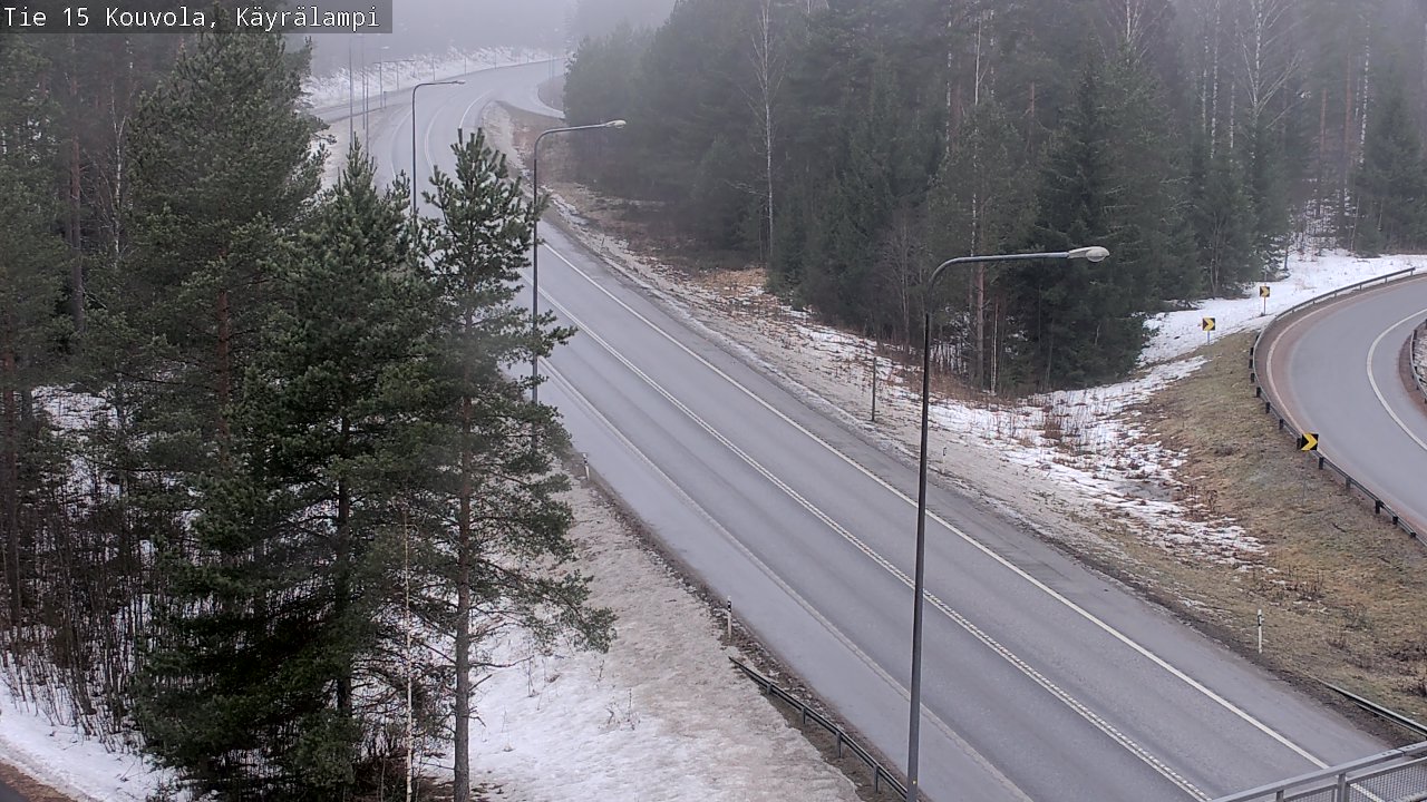 Kelikamerat Kuva Tie 15 Kouvola, Käyrälampi, Kouvola, Kymenlaakso