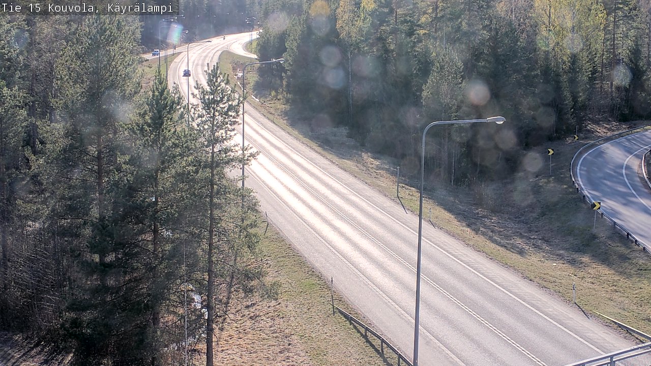 Kelikamerat Kuva Tie 15 Kouvola, Käyrälampi, Kouvola, Kymenlaakso