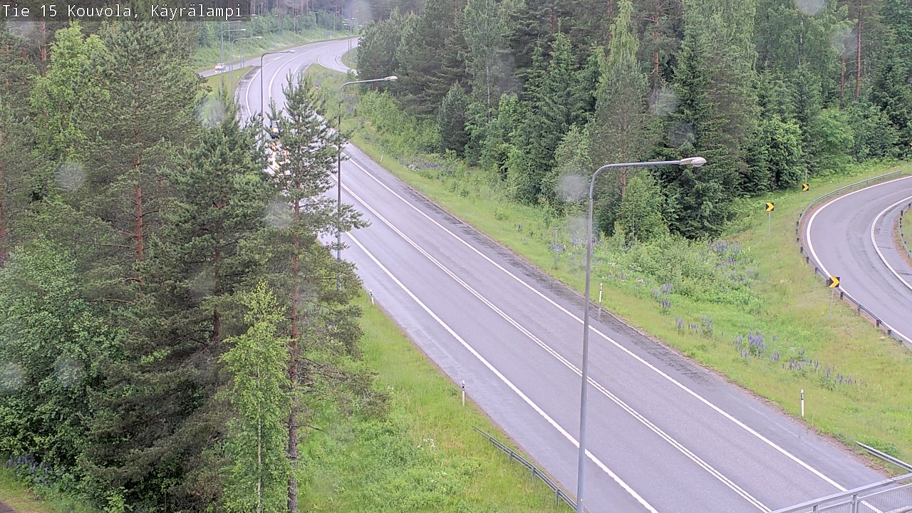 Kelikamerat Kuva Tie 15 Kouvola, Käyrälampi, Kouvola, Kymenlaakso