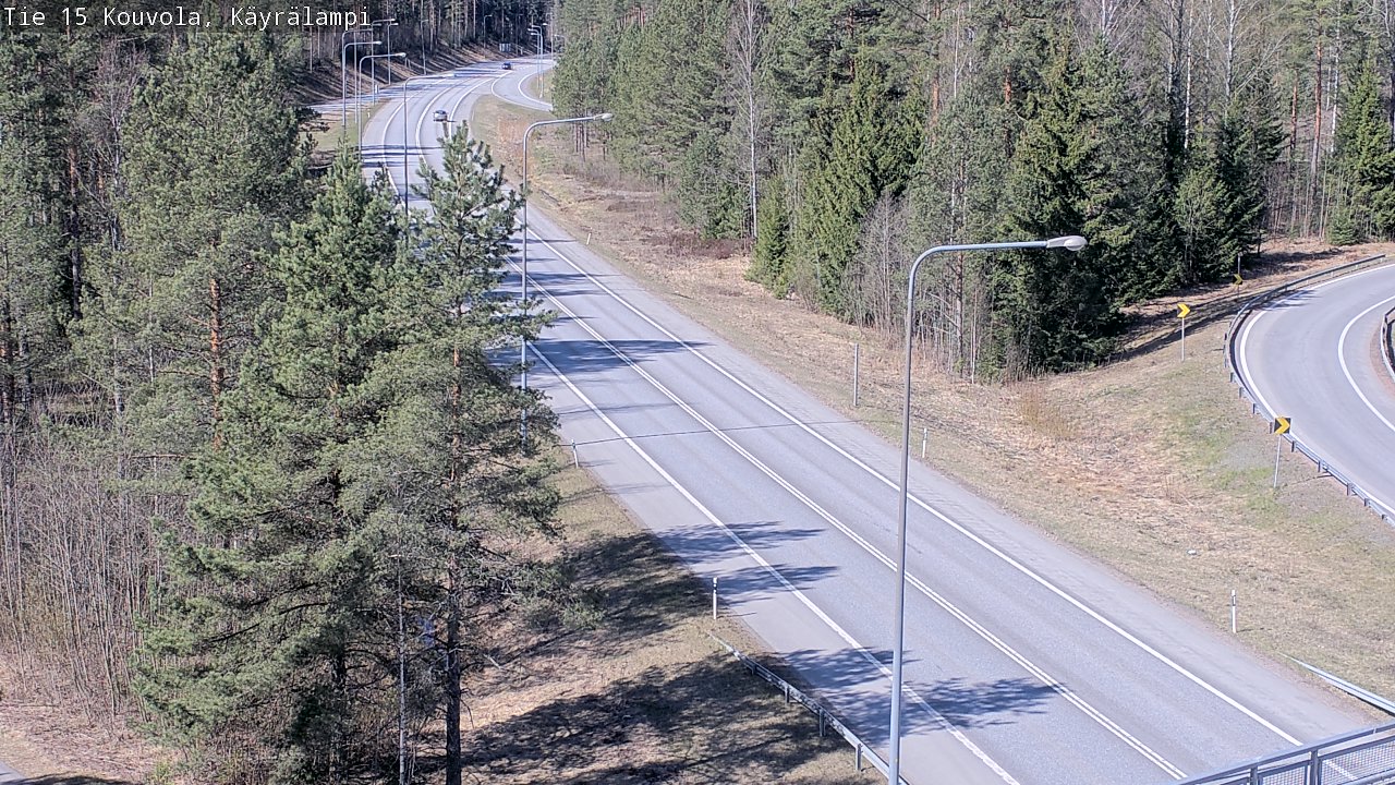 Kelikamerat Kuva Tie 15 Kouvola, Käyrälampi, Kouvola, Kymenlaakso