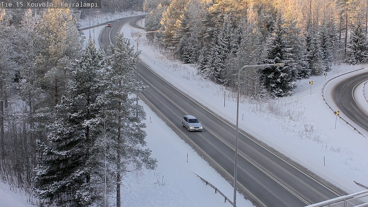 Kelikamerat Kuva Tie 15 Kouvola, Käyrälampi, Kouvola, Kymenlaakso