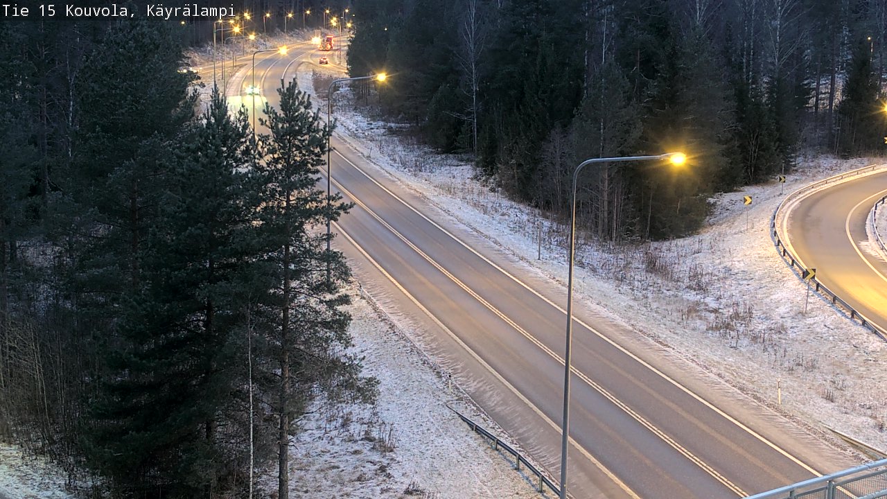 Kelikamerat Kuva Tie 15 Kouvola, Käyrälampi, Kouvola, Kymenlaakso