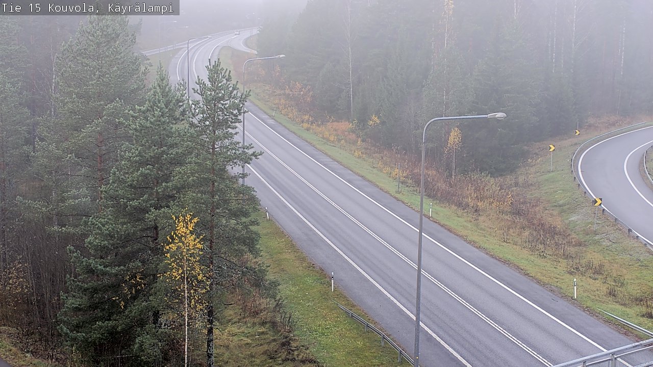 Kelikamerat Kuva Tie 15 Kouvola, Käyrälampi, Kouvola, Kymenlaakso